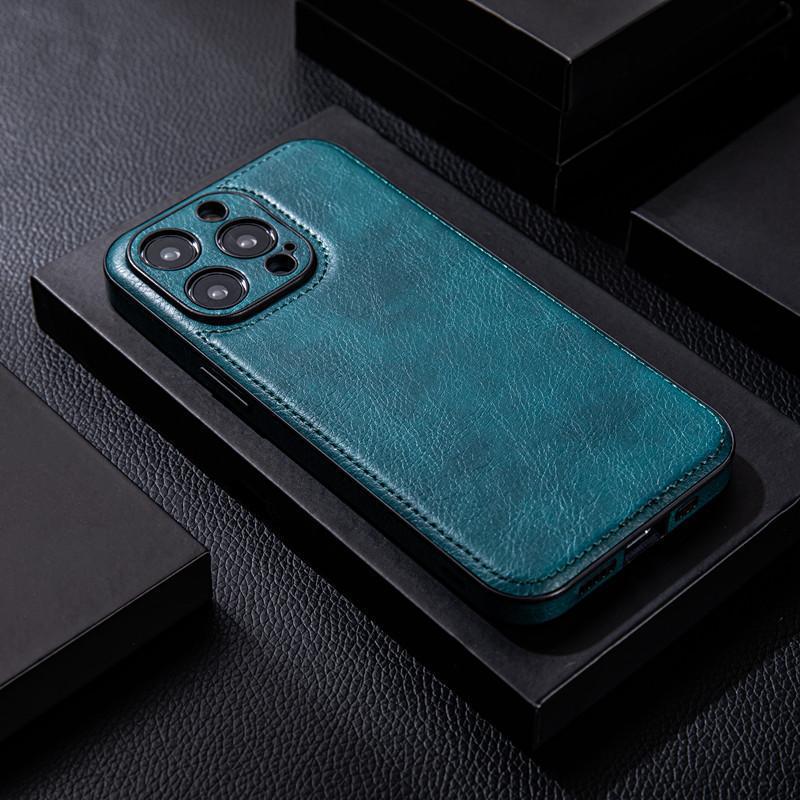 Drop Proof Leather Texture Phone Case