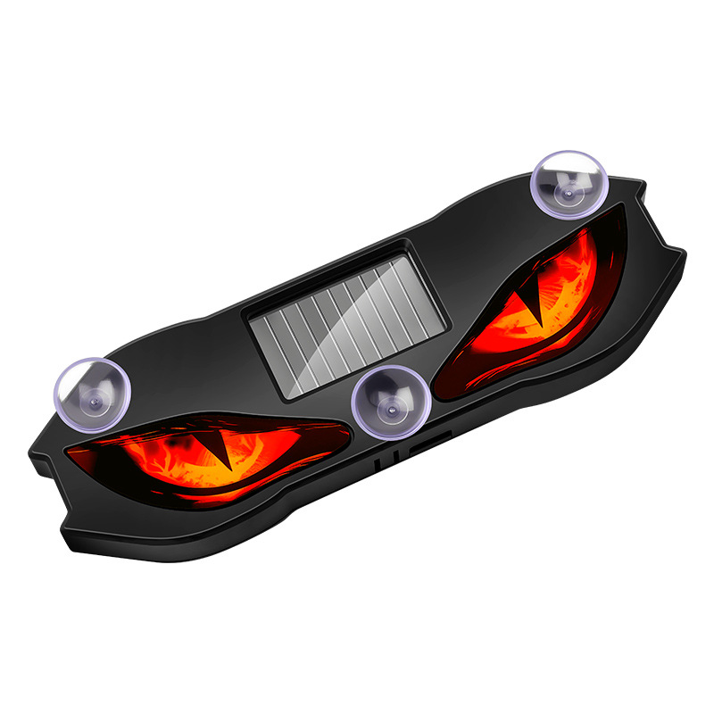Evil Eye Motion-Sensing Solar-Powered Rear-Window Warning Light 3