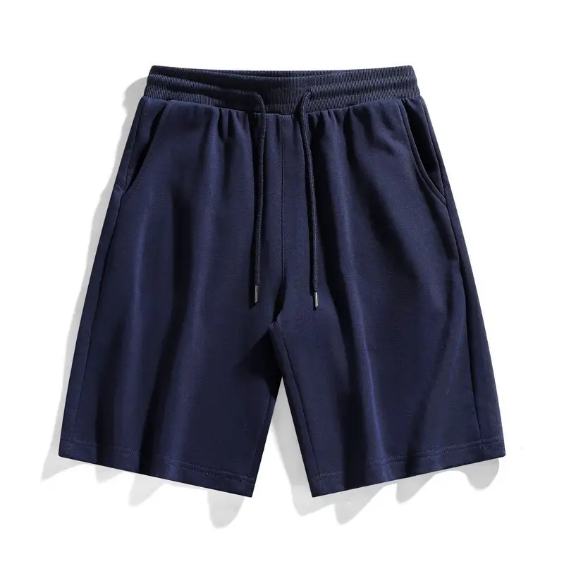 Cross-border Streetwear Gray Pure Cotton Shorts