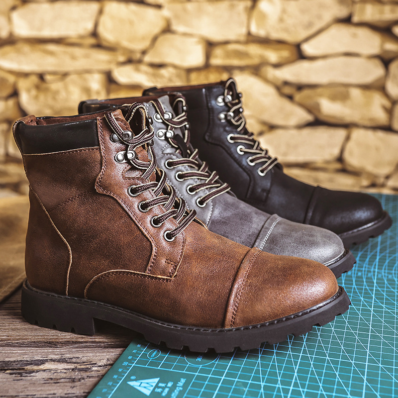 Fashionable High Top Work Boots