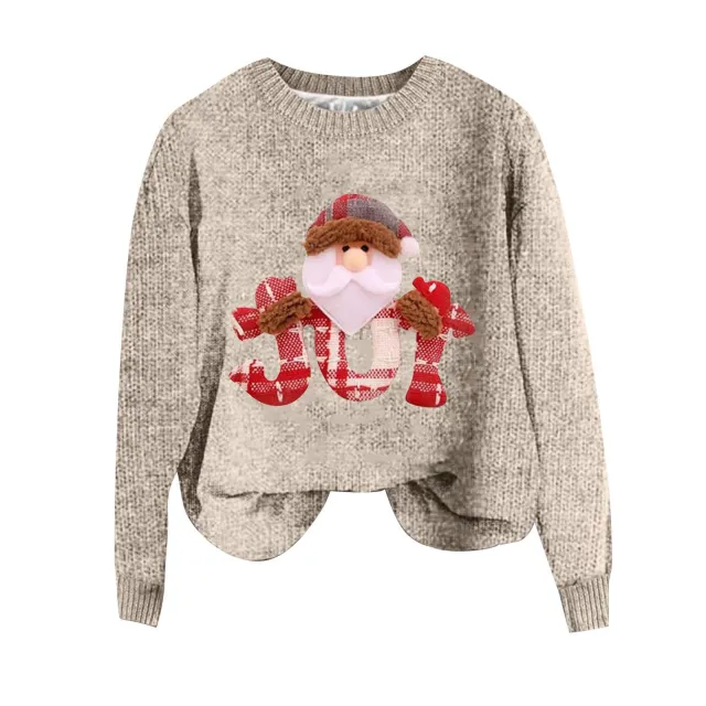 Womens Autumn Tops With Christmas Elements Ff050907577 Xl - Shop at LoveMi