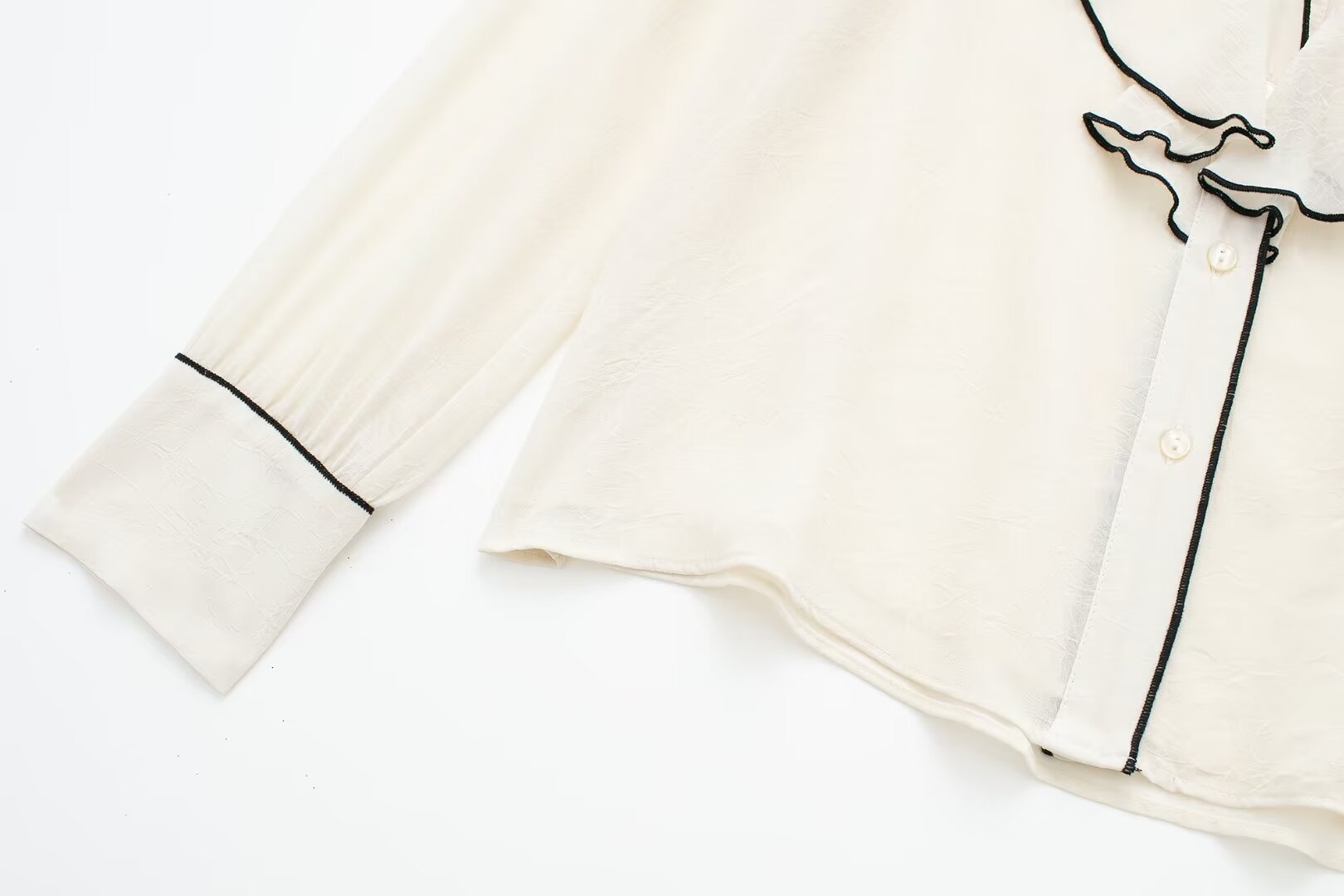 Women's Fashion Casual Contrast Color Top