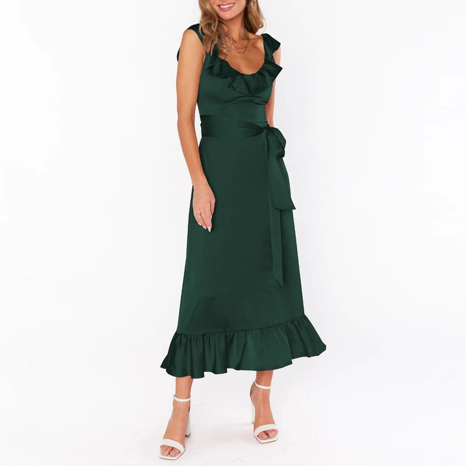 Lace-up Dress Women's Clothing Formal Dress