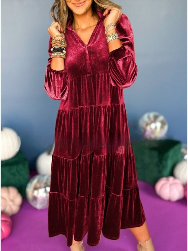 Autumn And Winter New Loose Dress Women