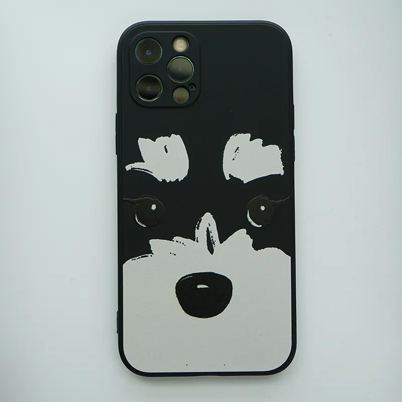 Liquid Silicone Phone Case Full Hemming