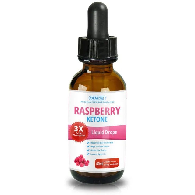 Raspberry Ketone Drops Supplement Vitamin Liquid Bottled - Shop at LoveMi