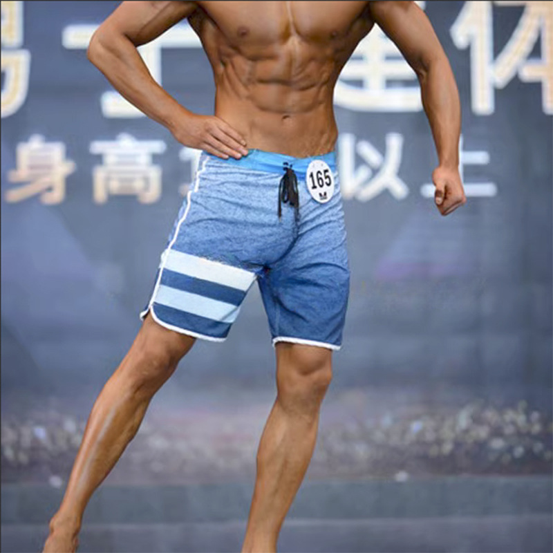 Mens Fitness And Bodybuilding Competition Shorts