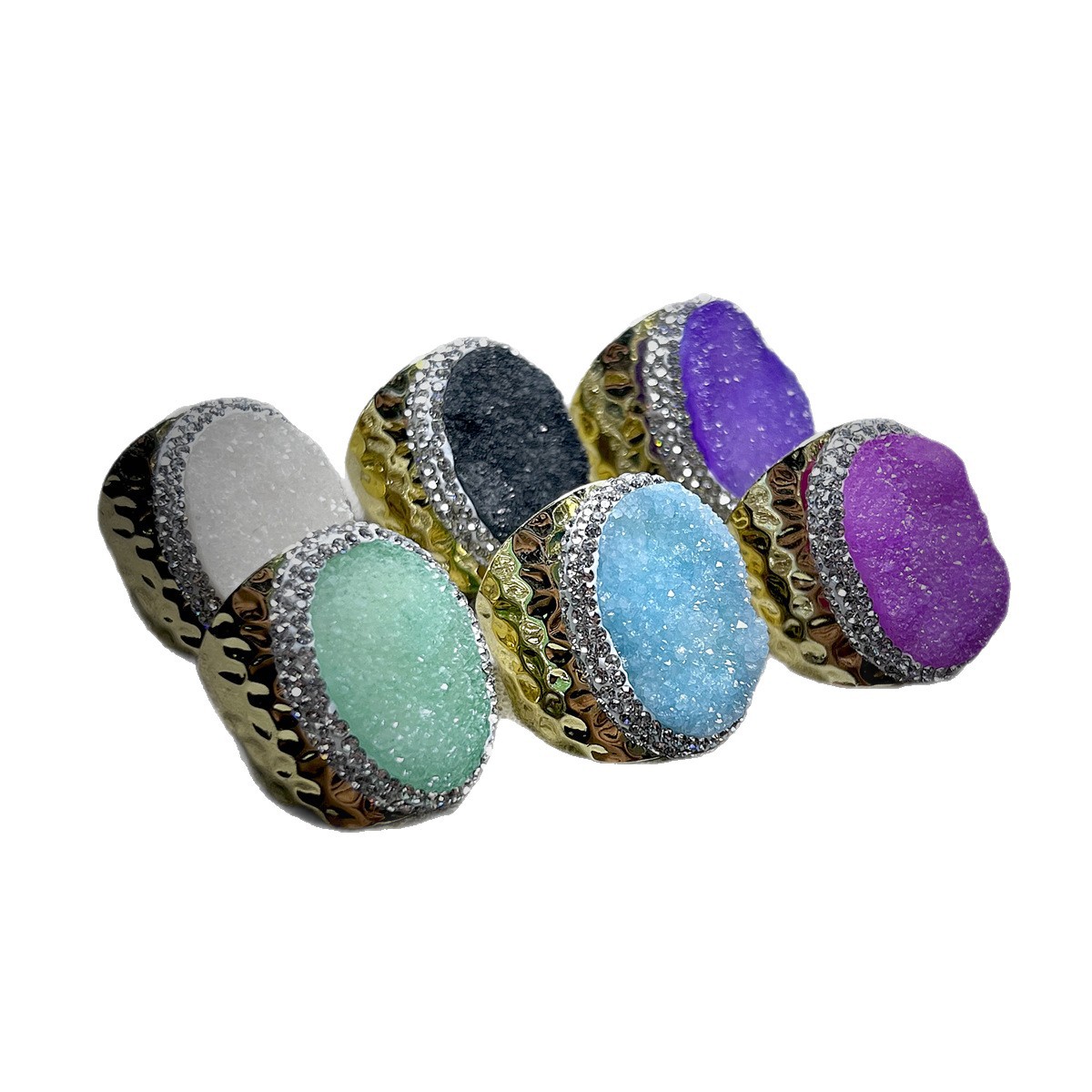 Antique Bronze Adjustable Statement Wide Ring