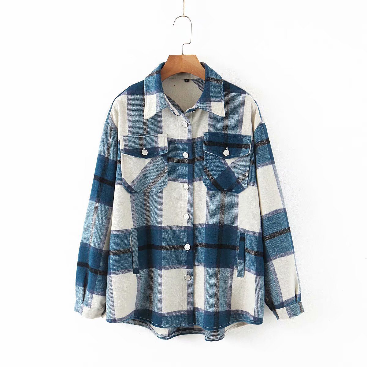 Title 9, Womens checked woolen coat