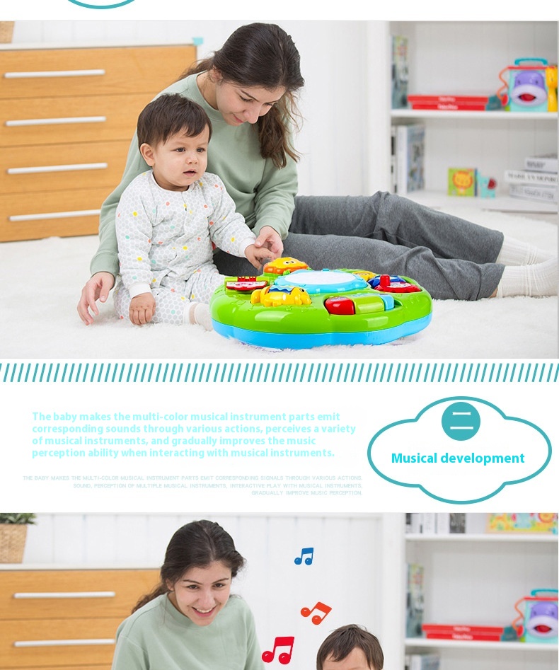 Mini Electronic tastatur Early Childhood Education Drum - Miniatyr 12