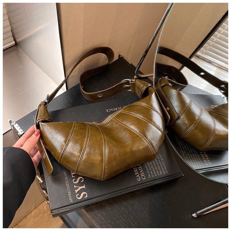 Dumpling Bag A Simple Stylish And Retro Crossbody Shoulder Bag For Women