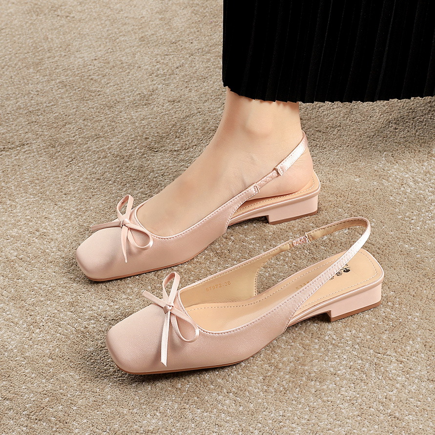 Casual All-match Bow-knot Low-cut Women's Shoes