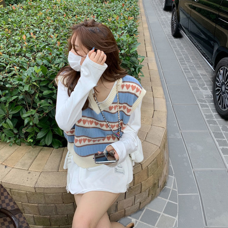 New Womens Japanese-style Vesthoodie