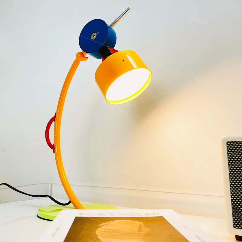 Geometric Modern Simple Colorful Creative Bedroom Table Lamp