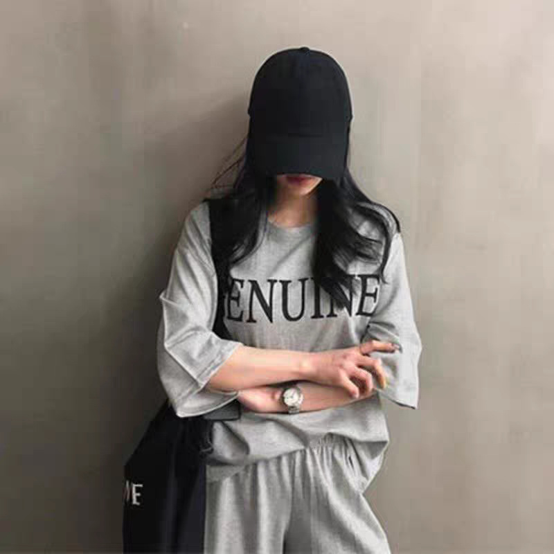 Fashionable Casual Loose-fit Plus-size Womens Set 6