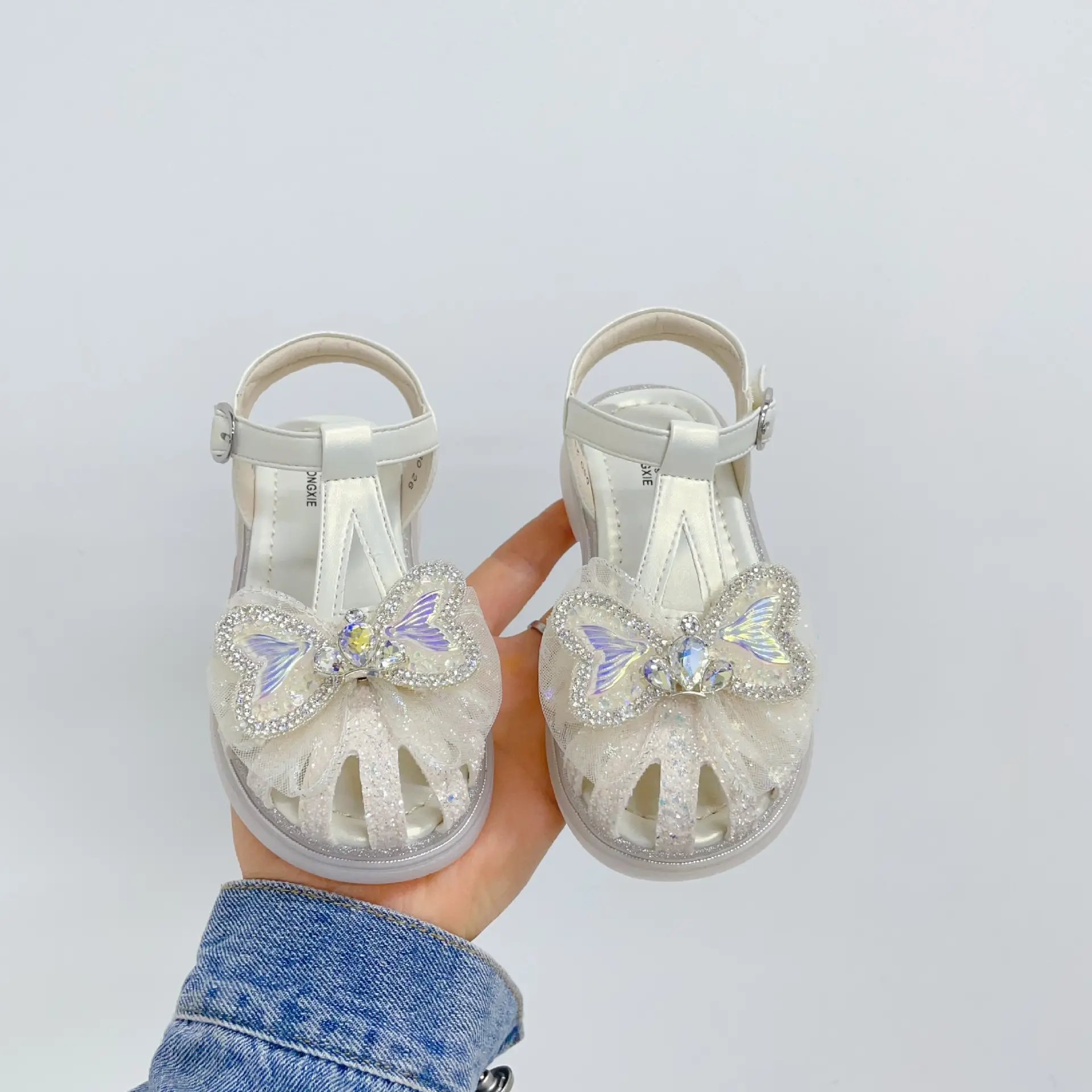 Sweet Western Style Mermaid Tail Bowknot Baby