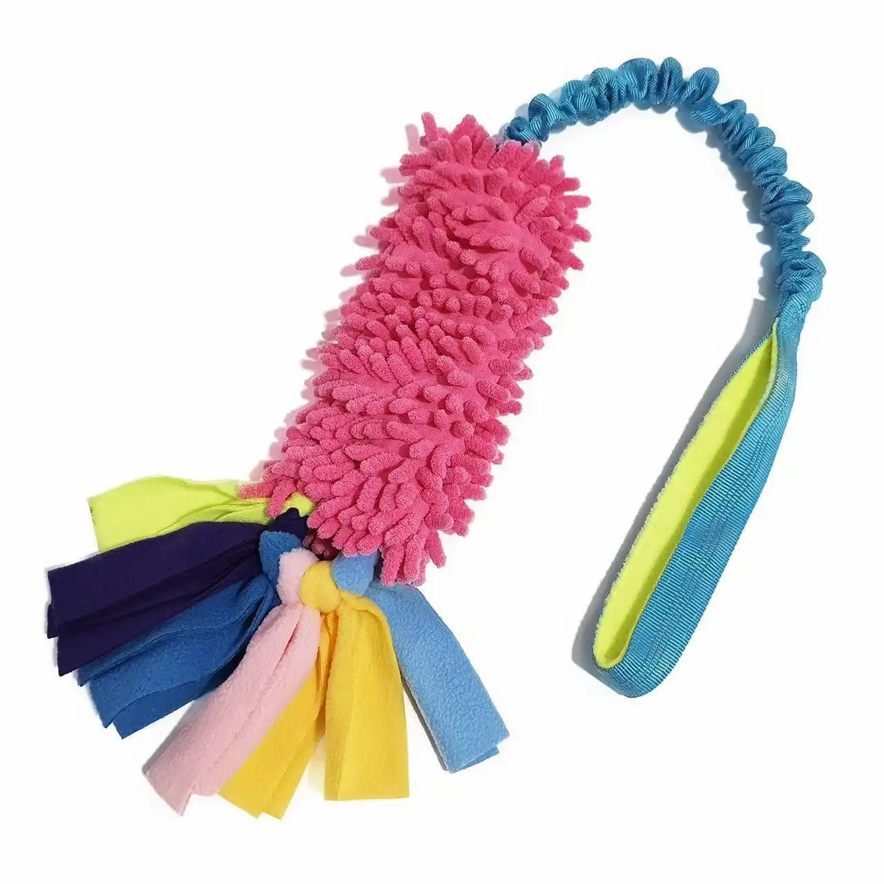 Pet Plush Teething And Teeth Cleaning Chew Resistant Rope Dog Interactive Boredom Busting Pet Toy