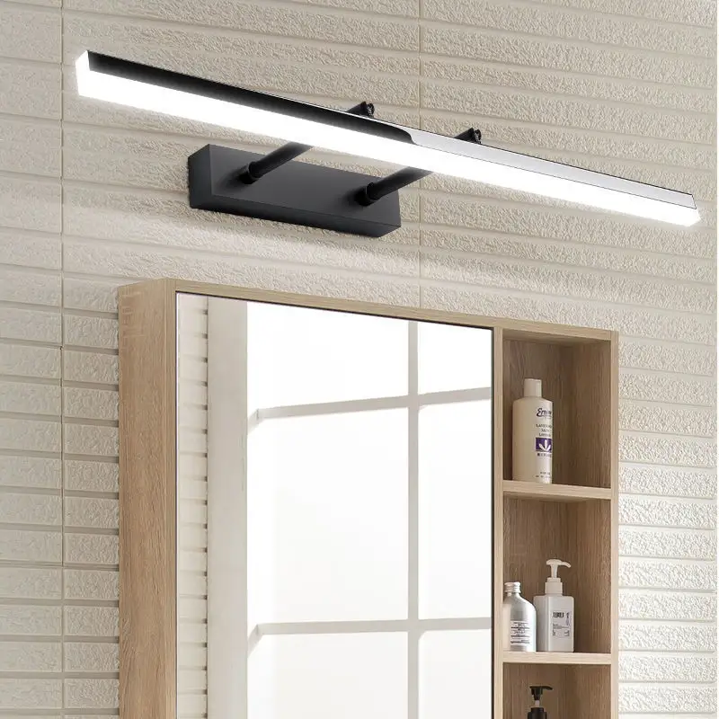 Bathroom Hole-free Telescopic Mirror Cabinet Light