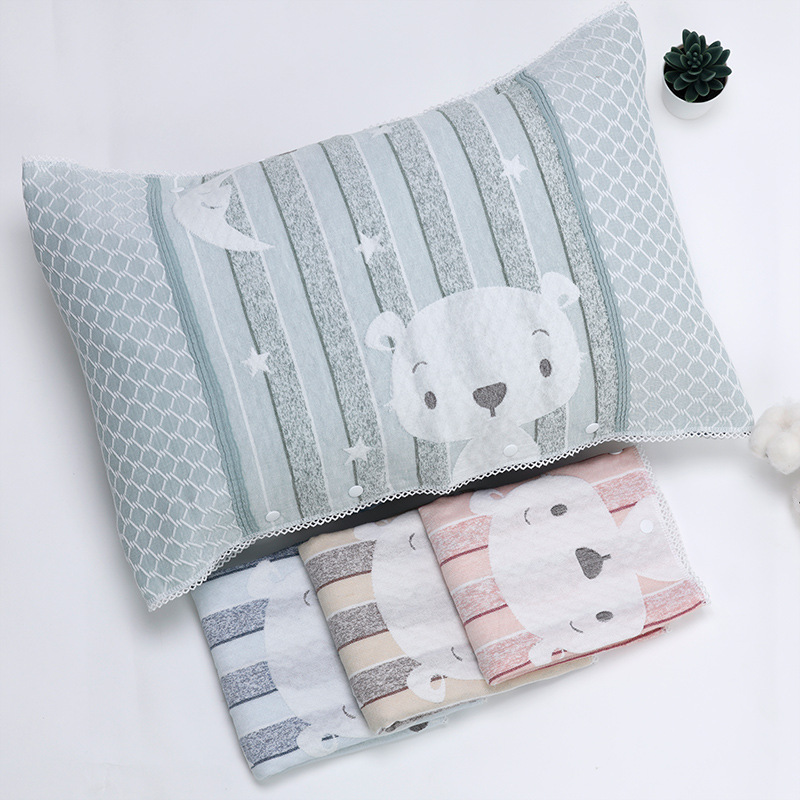 Cotton Pillowcases Four-Layer Gauze