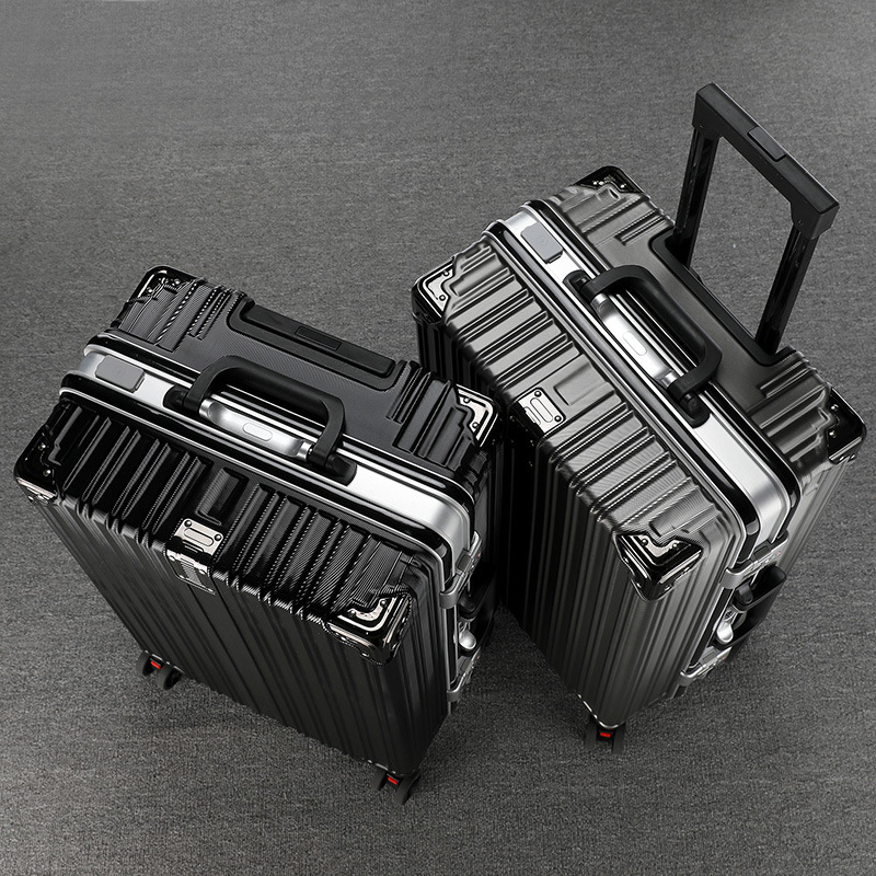 Corner Protected Rolling Suitcase Business Grade Aluminum Alloy Case