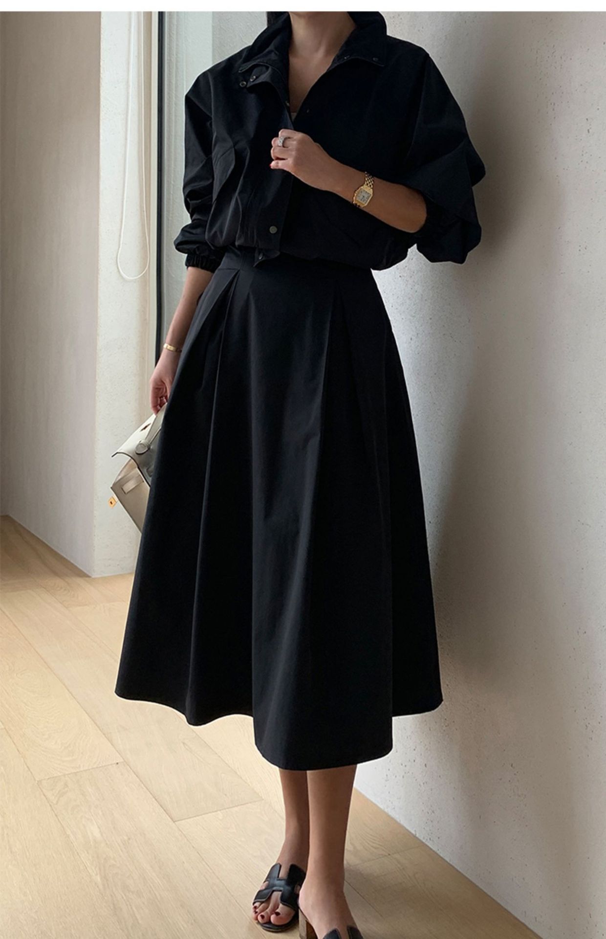 Women's Fashionable High-Waisted Elegant Casual Skirt