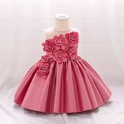 Birthday Dress Big Bow Flower Girl Wedding Dress Dress - Image 12
