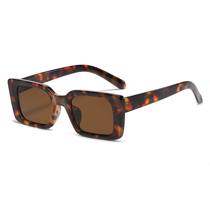 Square Small Frame Simple Fashion Vintage Sunglasses - Image 8