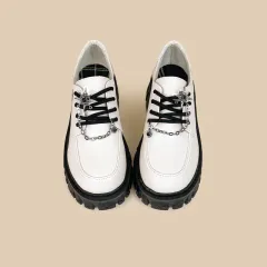 Fashion Personality Women's Jk Preppy Style Loafers - Duke Asterism-38 - View 1
