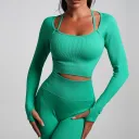 Green Long Sleeved