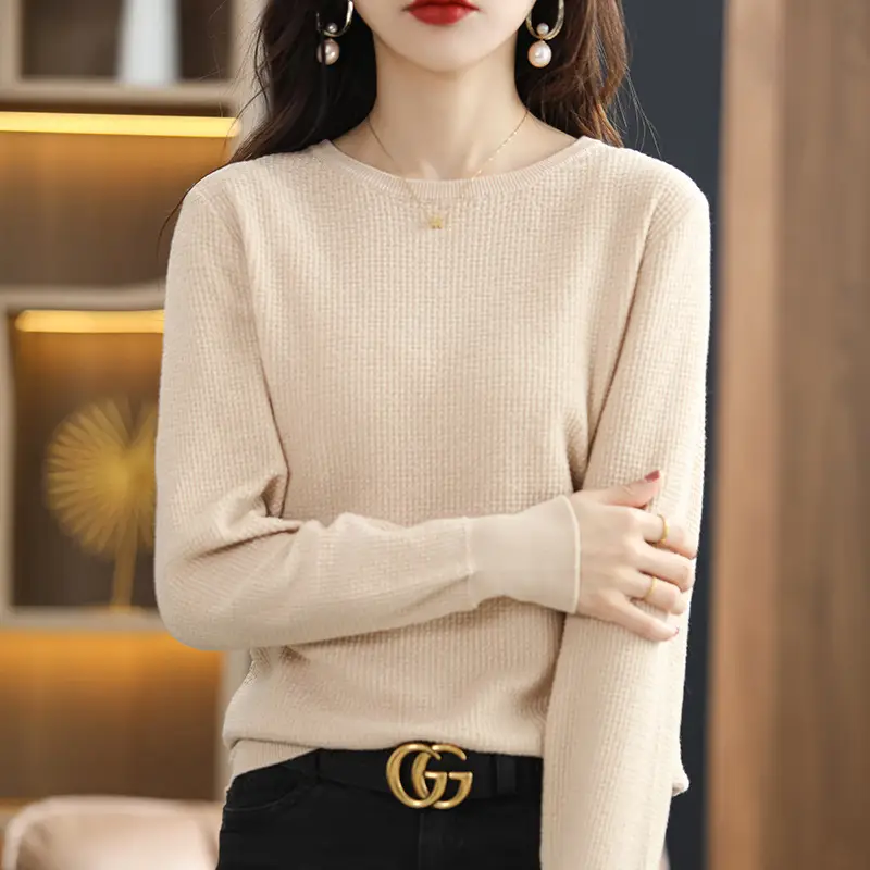 Long Sleeve Knitted Bottoming Shirt Women's Sweater