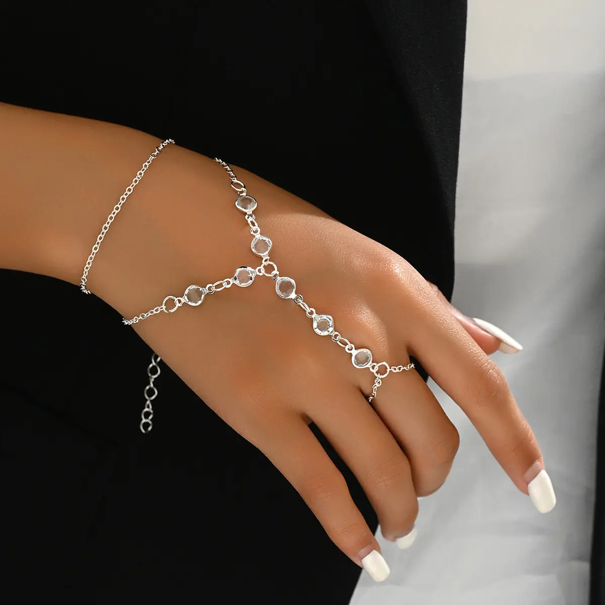 European And American Fashion Minimalist Bracelet Ring