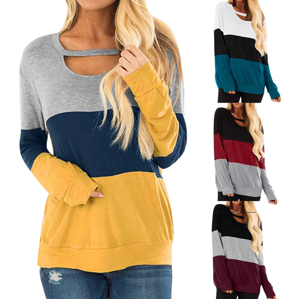 Title 1, Round neck long sleeve top