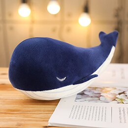 Blue Whale Soft Stuffed Plush Pillow Toy