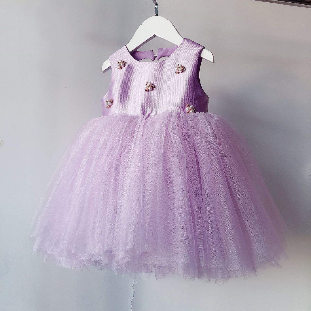 Princess Dress For Baby Girls Hostess And Piano Performance Outfit
