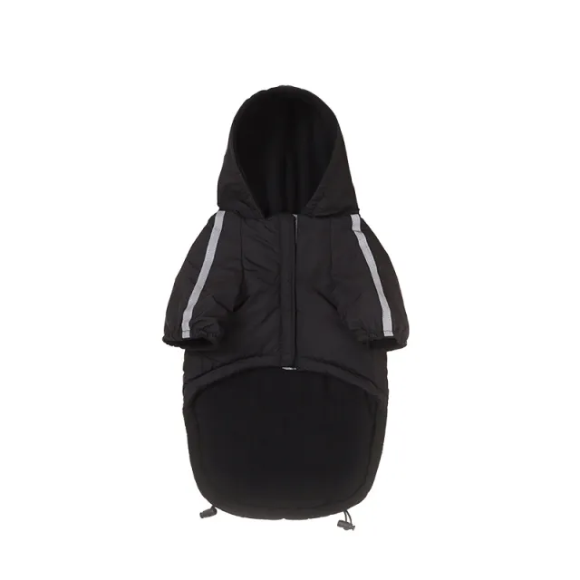 Fashion Dog Clothing Shell Jacket Black - Shop at LoveMi