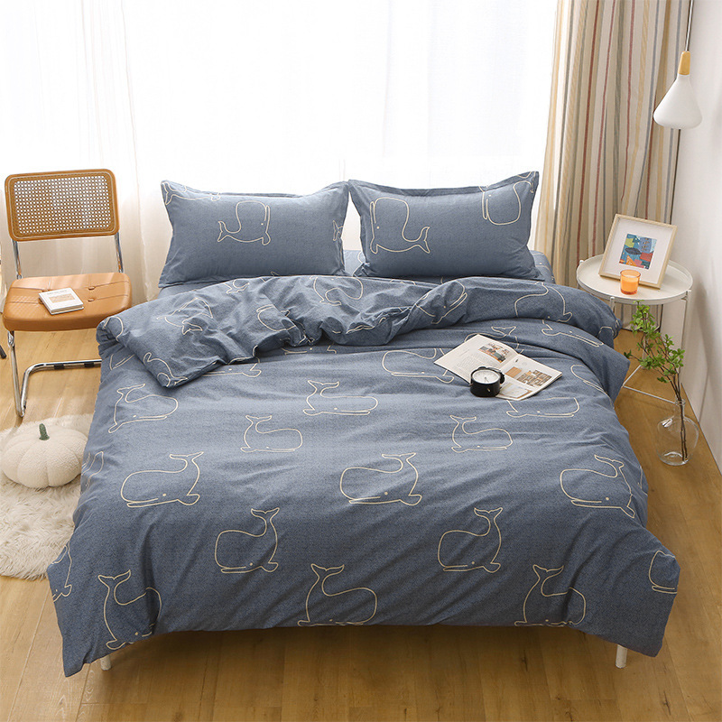 Brushed Duvet Cover and Bed Sheet, picture 5 of 9