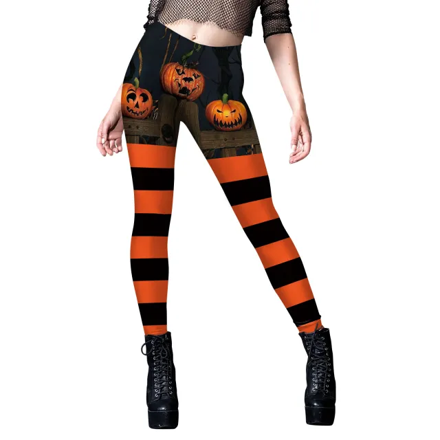 Digital Printing Stripe Ladies' Yoga Leggings B416 1037 - Shop at LoveMi