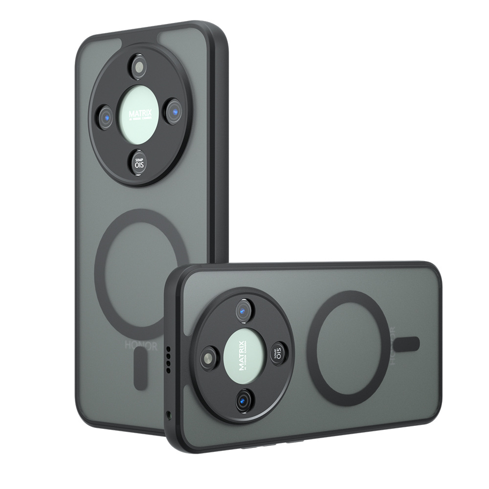 Magnetic PhoneQi Jia Airbag Drop-Proof Matte Phone Case