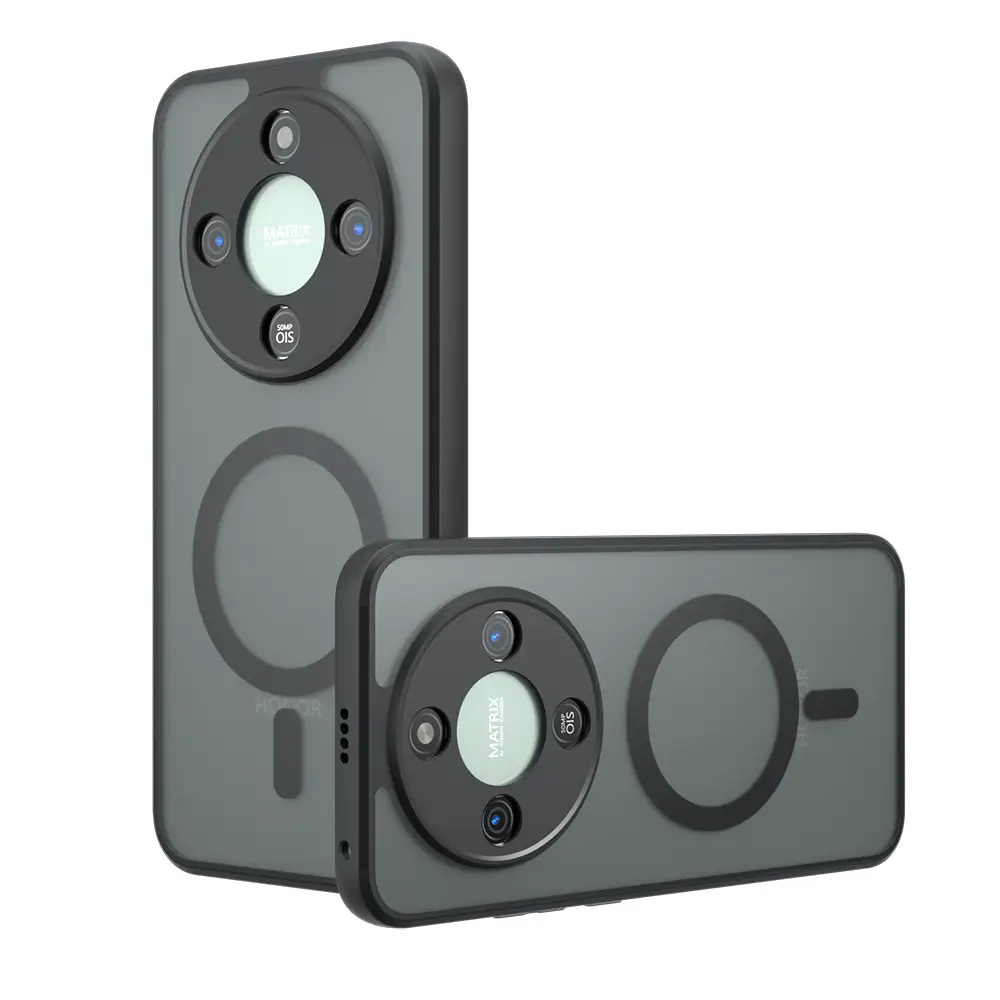 Magnetic PhoneQi Jia Airbag Drop-Proof Matte Phone Case