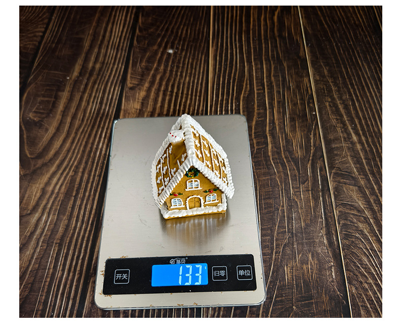 Christmas Small House Micro Landscape Luminous House Furnishings Ornaments