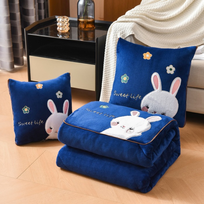 Lovely Bunny Purplish Blue