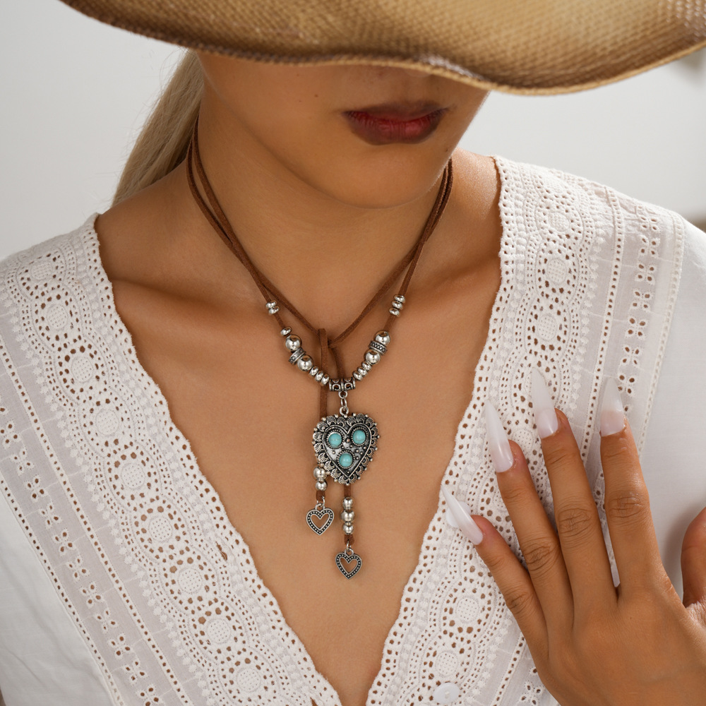 Womens Vintage Style Retro Design All Matching Collarbone Chain