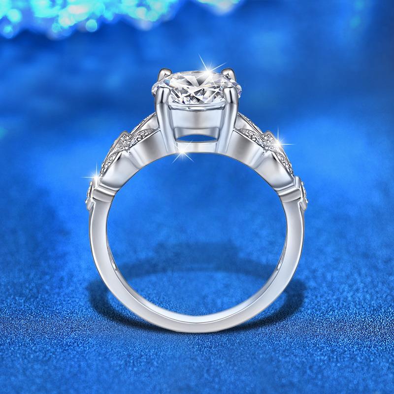 Copper Leaf Zircon Ring, picture 3 of 3