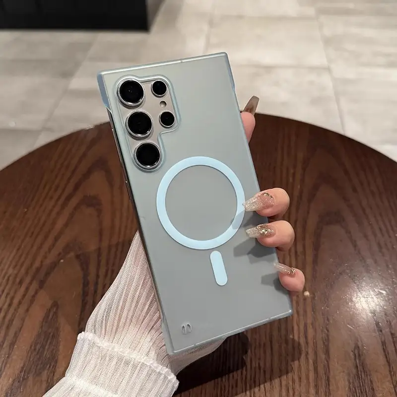 Frameless Ice Mist Magnetic Suction Ultra-thin Frosted Pc Apply Mechanically Phone Case