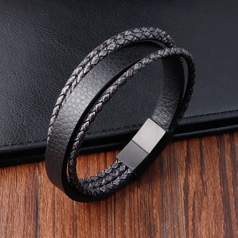 Retro Multi-layer Leather Rope Woven Bracelet