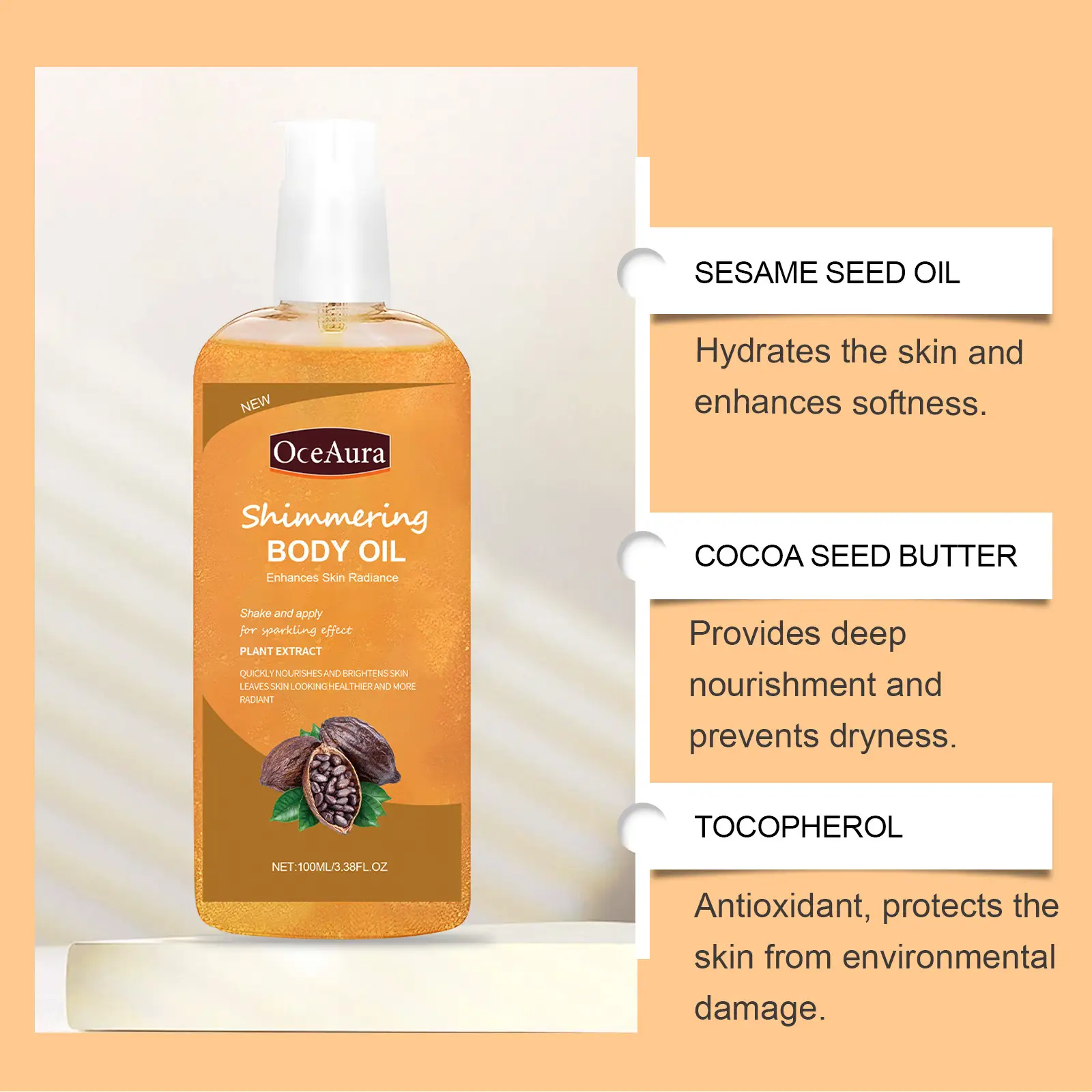 Shiny Moisturizing Daily Care Essential Oil