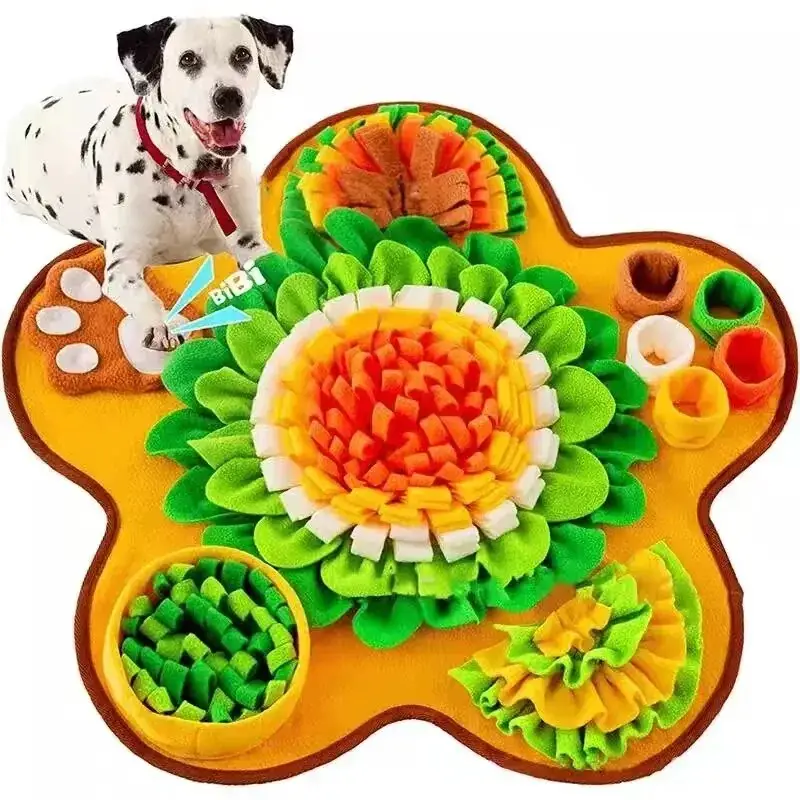 Flower-shaped Dog Cat Olfactory Training Pad