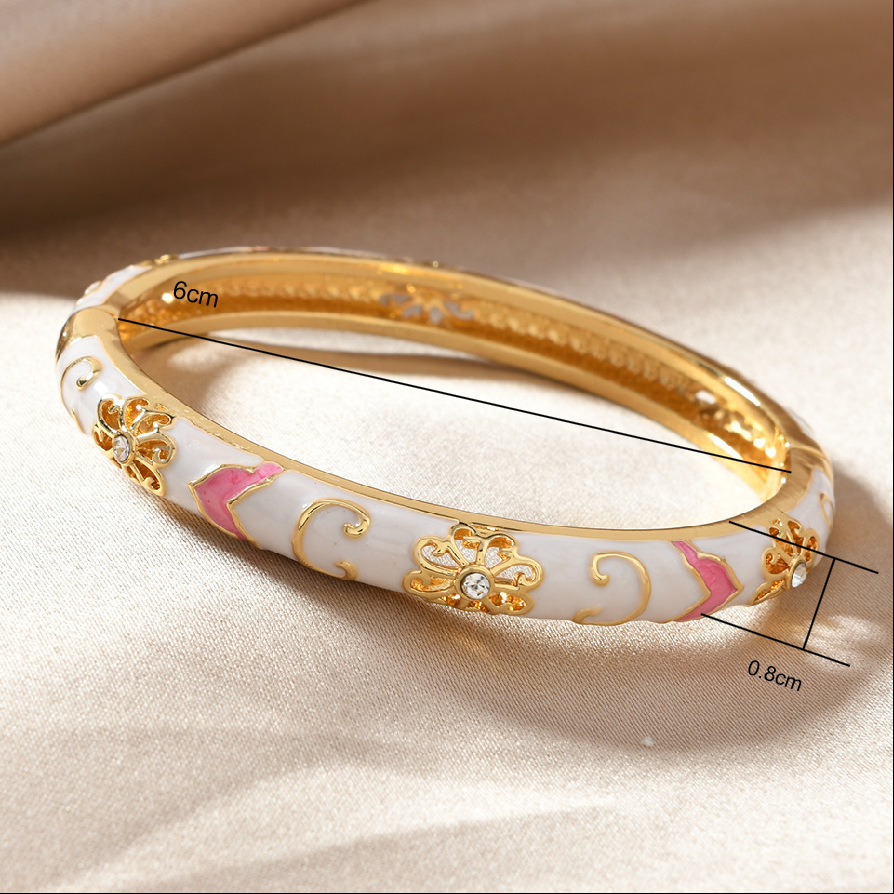 Enamel Fashion Bracelet For Women