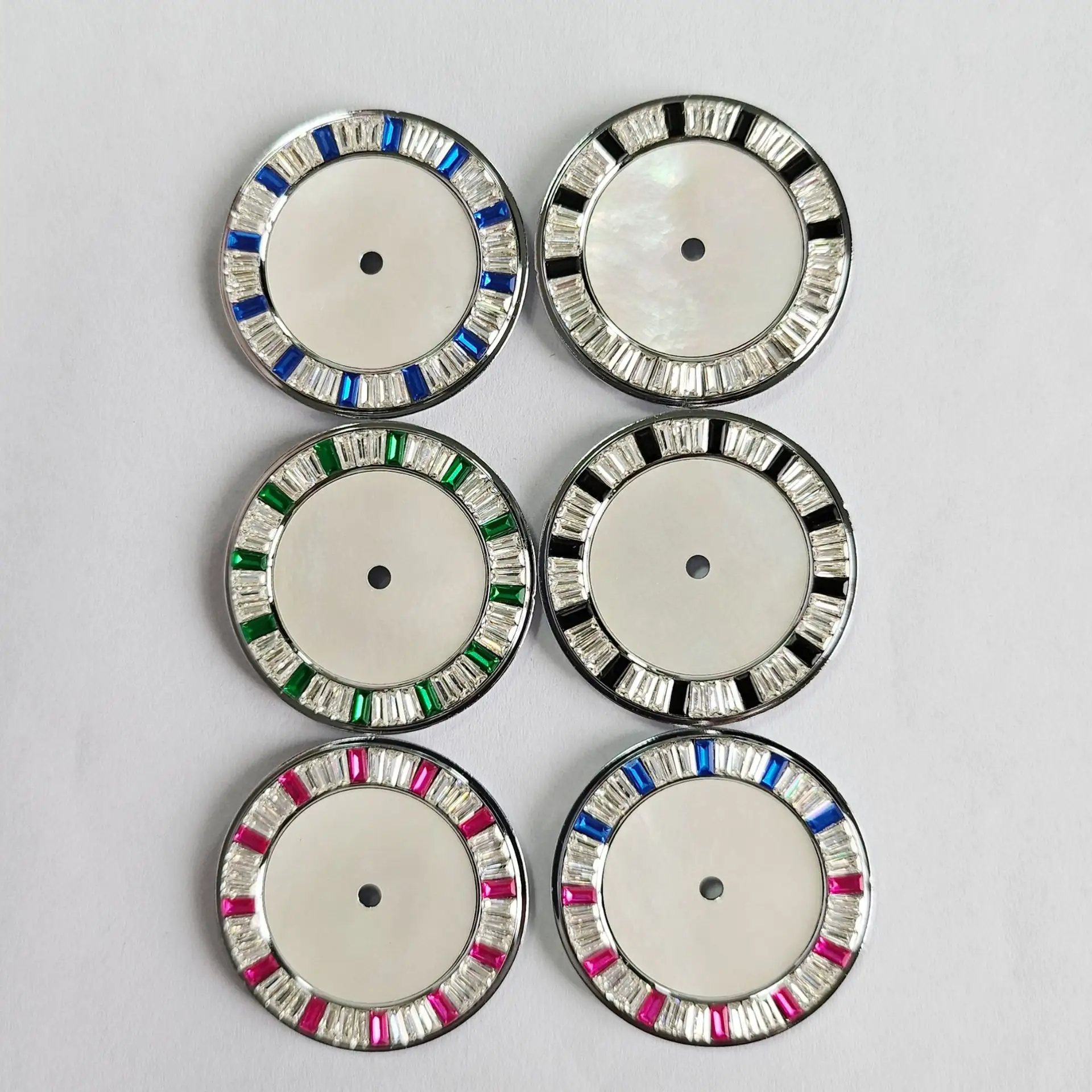 Watch Accessories Stone Edge Dial