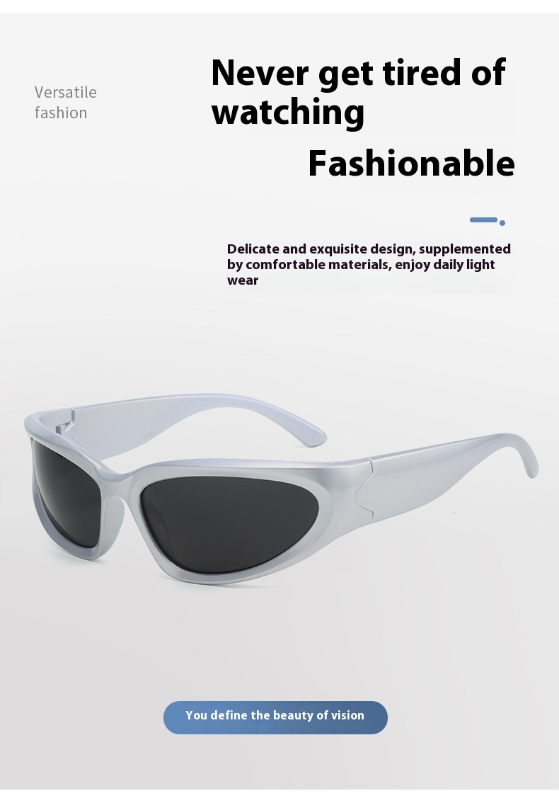 New Fashion Punk Sunglasses Retro